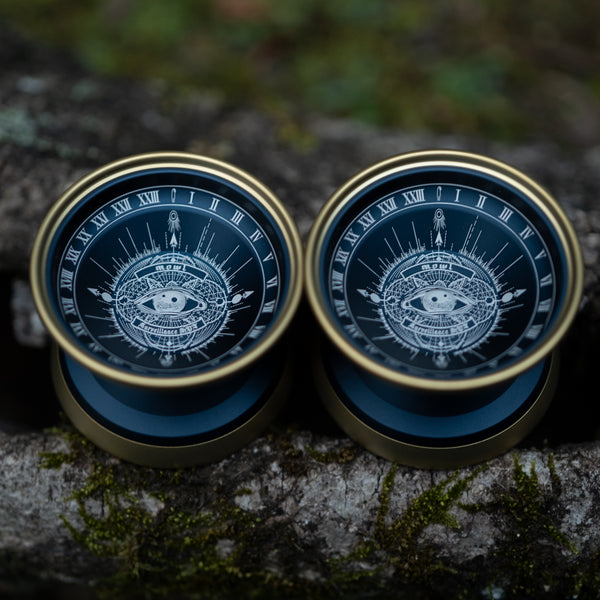 mowl サーベイランスHPF Surveillance HPF /Both Eye Set / Navy Matt Gold Rim | mowl