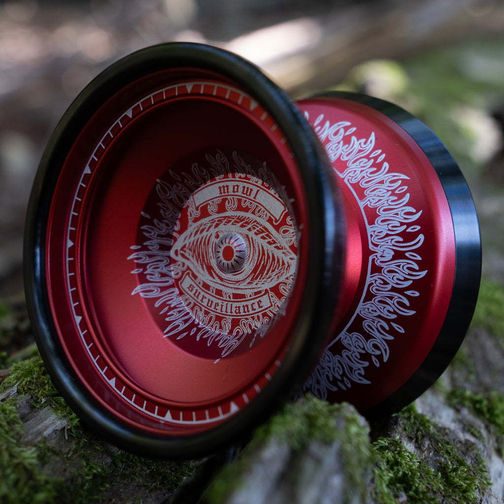 Surveillance Inferno / Varsity Red / Polished Black Rim