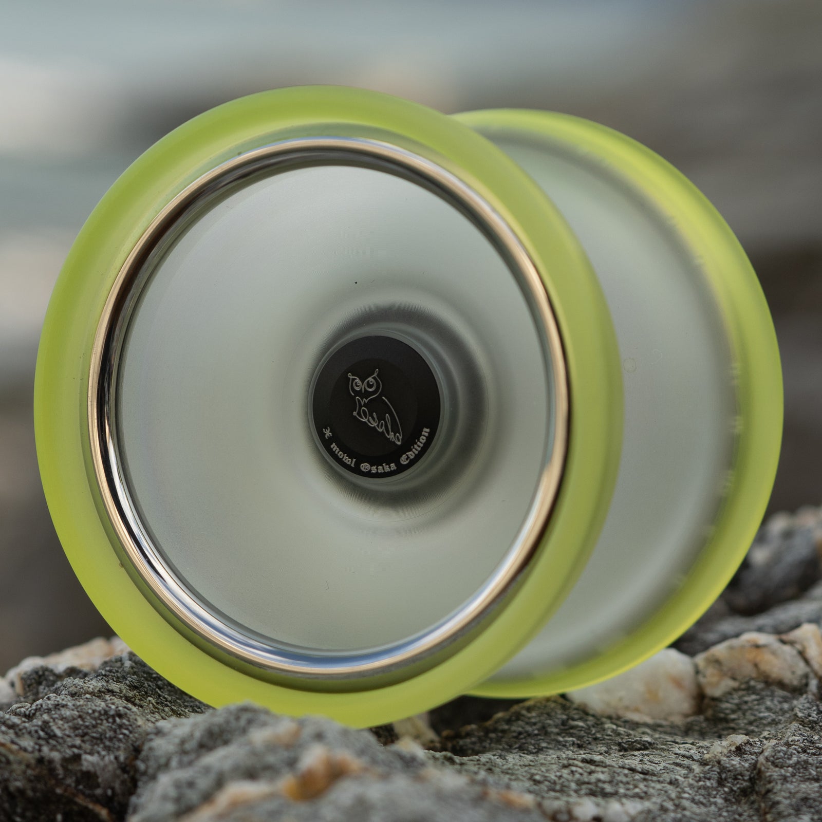 mowl ヨーヨー　サーベイランスYellow/Matt Rainbow Rim X