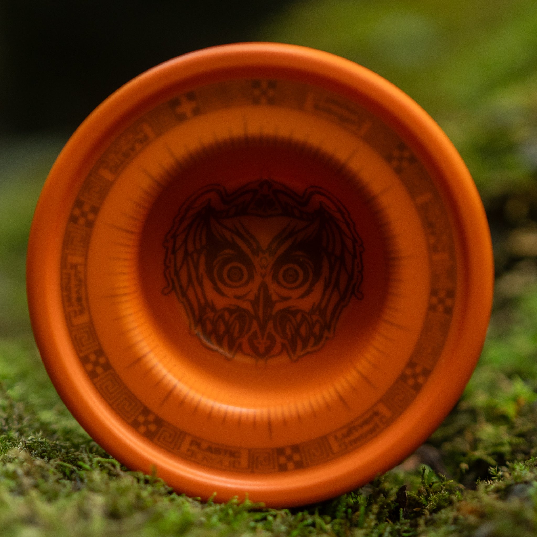 Plastic M by Luftverk – OWL Logo (Orange)