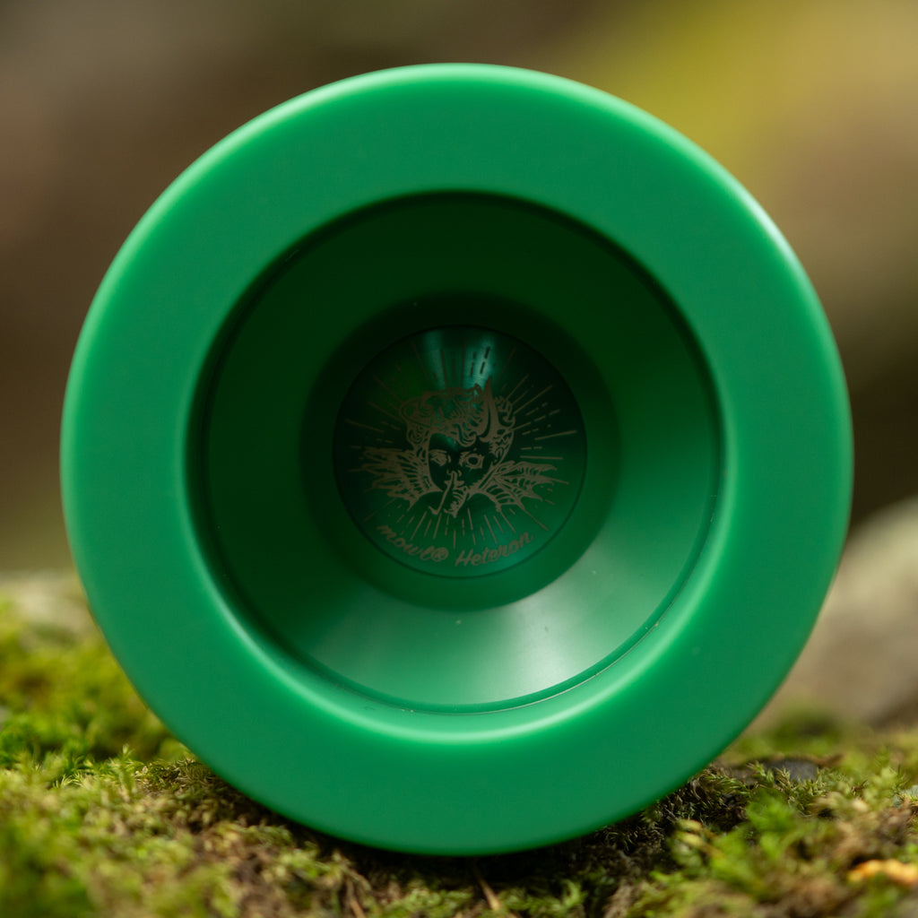 "Heteron" Regular Logo / Green (Green Hub)