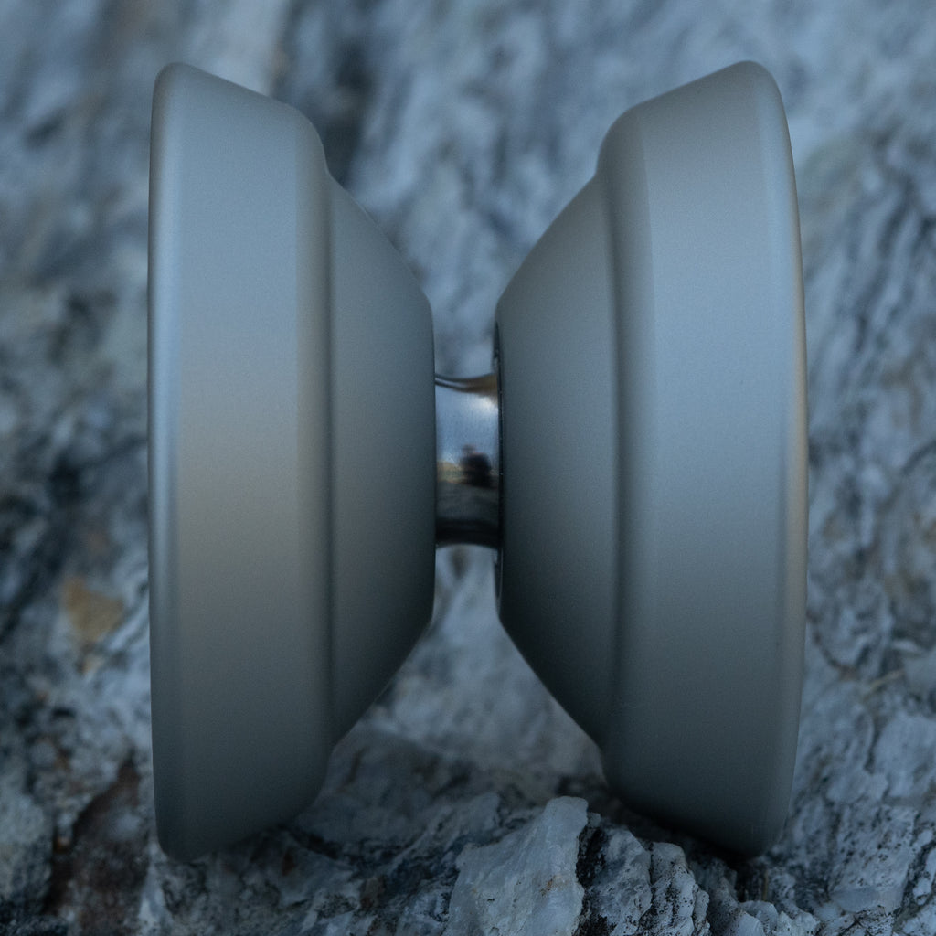 M Owl Logo / Blasted Silver (Black Logo)