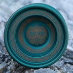 M Owl Logo / Green (Gold Logo)