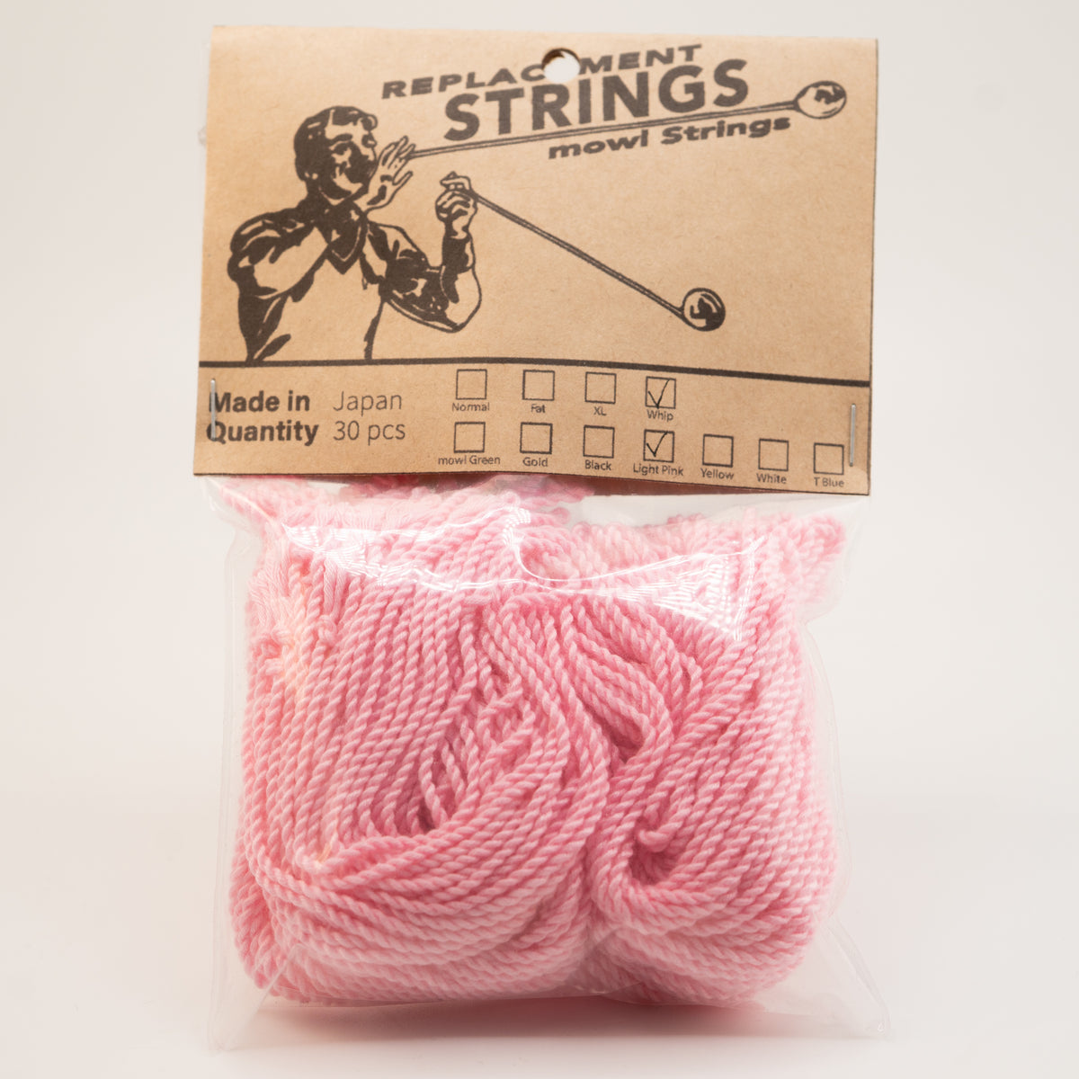 mowl String / Light Pink / 30pcs