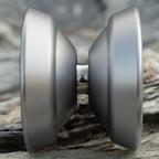 M Light Circle Logo / Blasted Silver