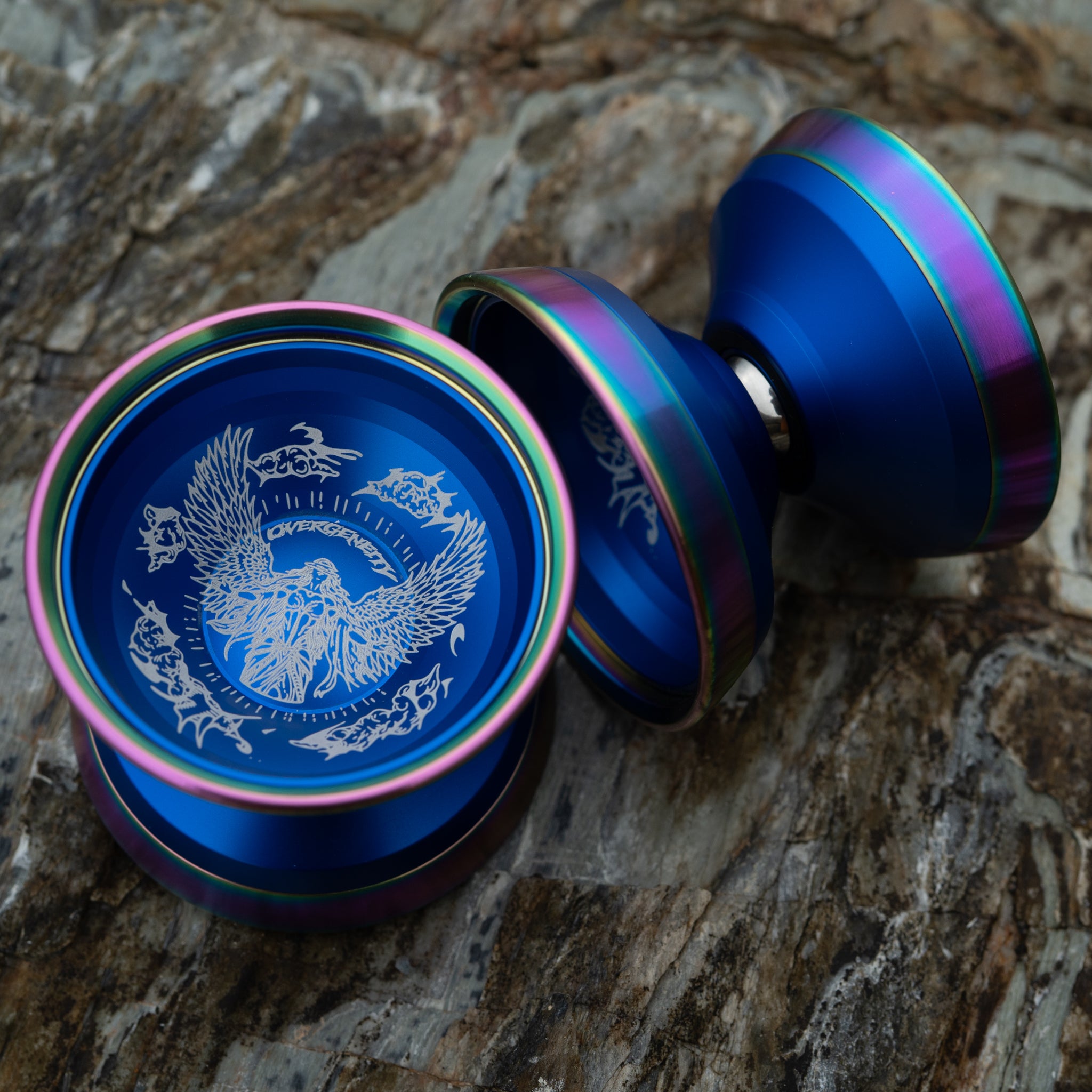 Overgeneity | Royal Blue / Rainbow Rim