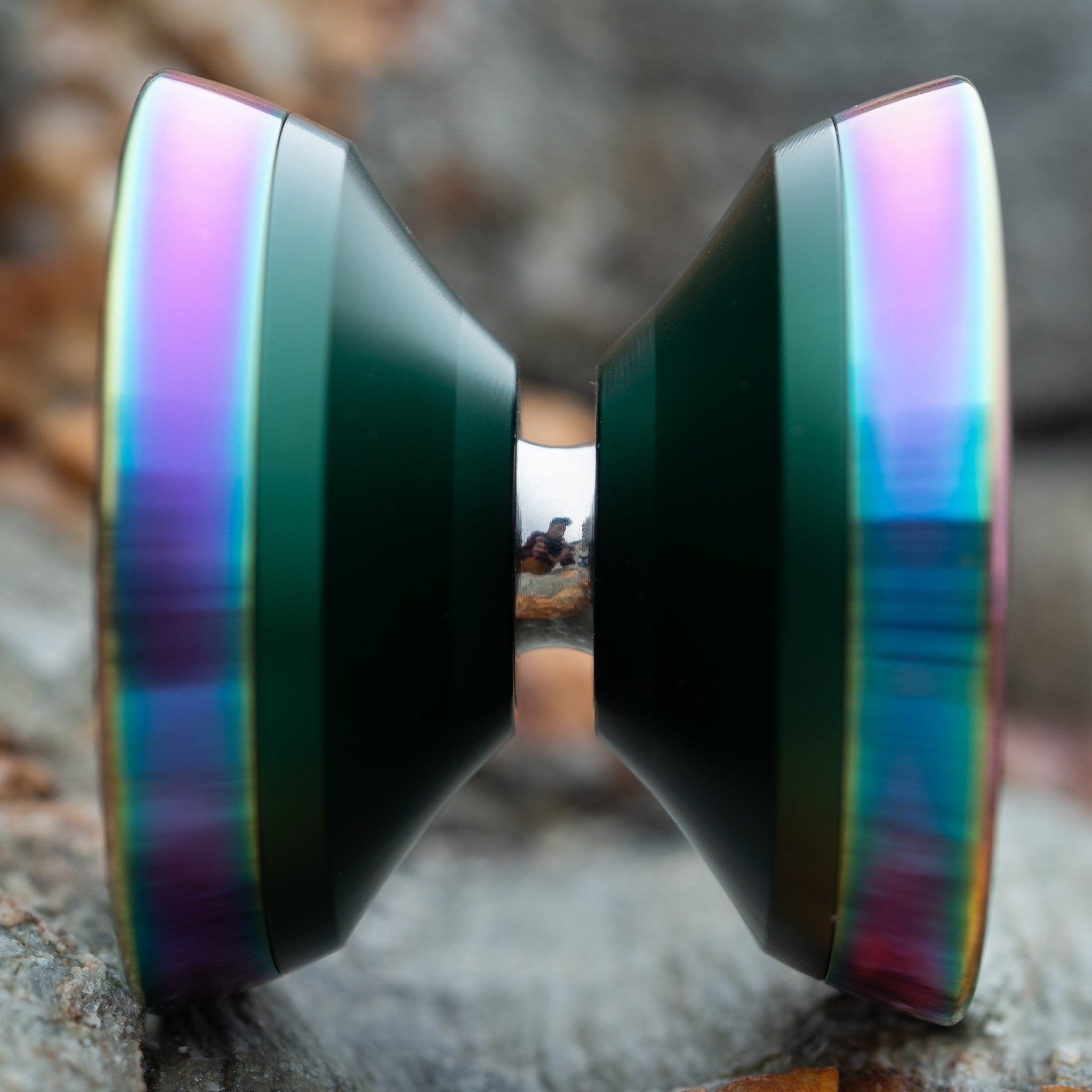 Overgeneity | Dark Green / Rainbow Rim