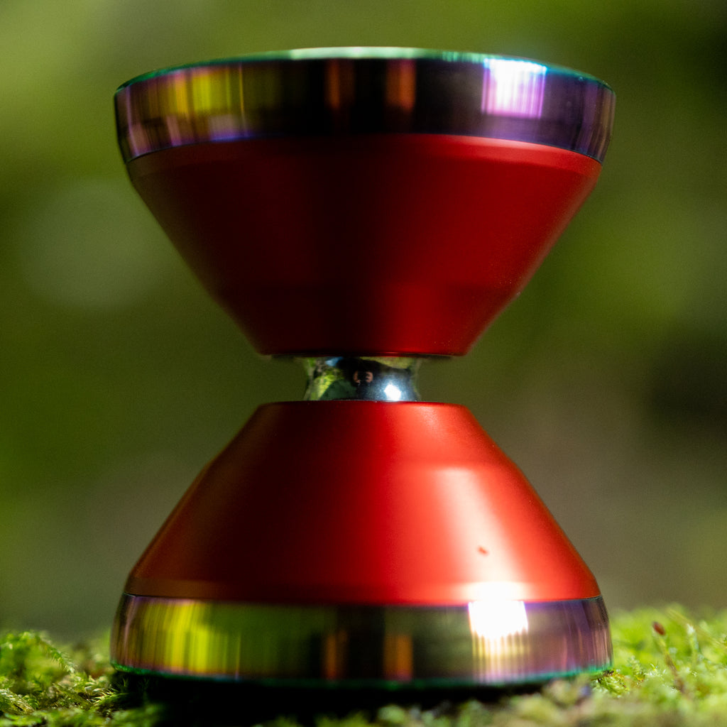 Tentacle: Molten Sunset / Polished Rainbow Rim