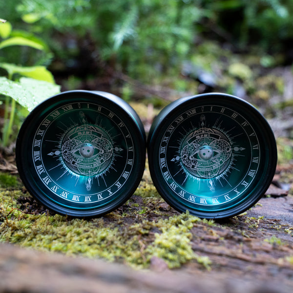 Surveillance HPF Both Eye / Acidwash (Dark Green / Black) / Matt Black Rim