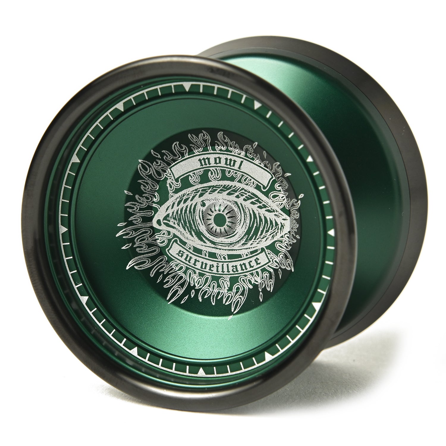 Surveillance Dark Green / Polished Black Rim