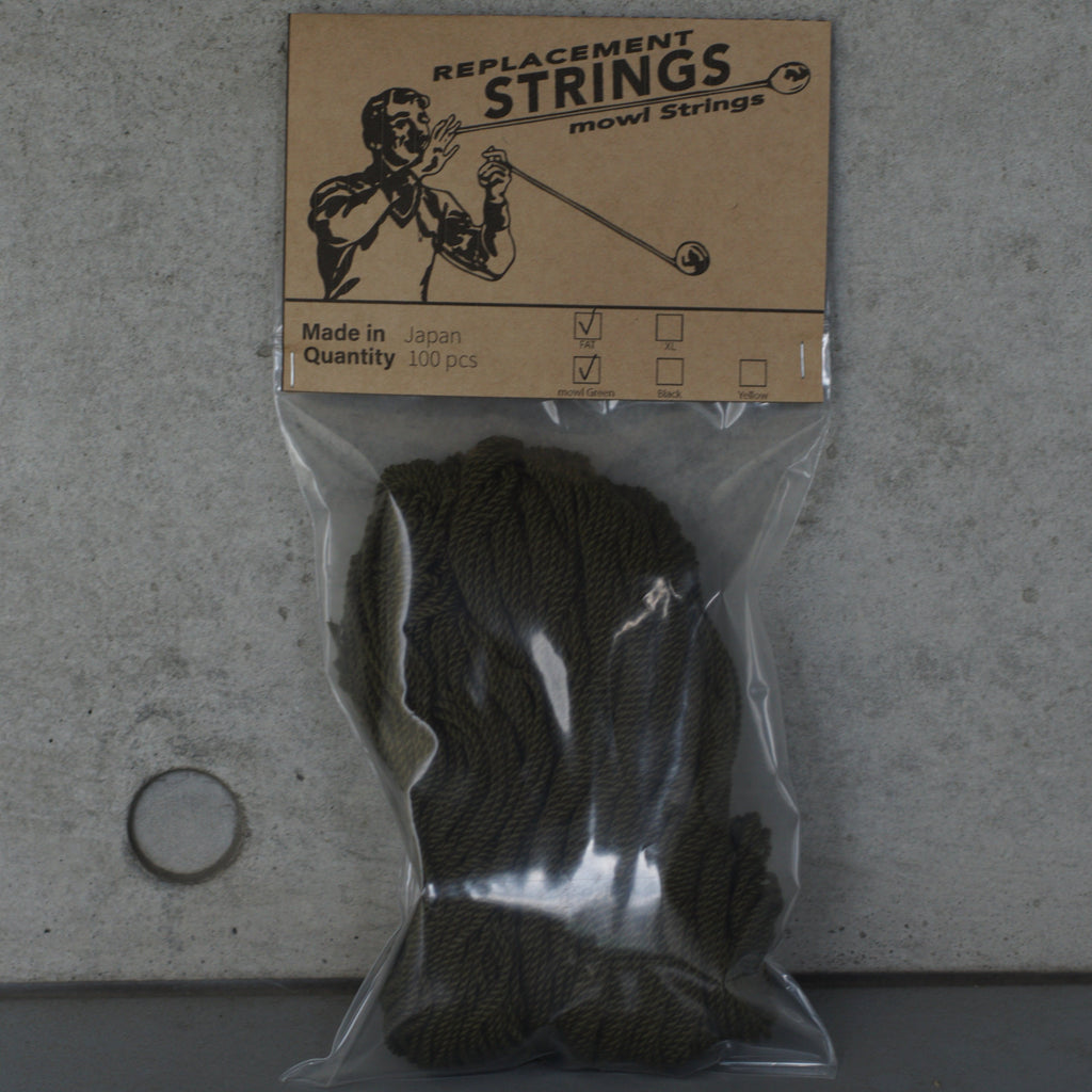 mowl String / mowl Green / 100pcs