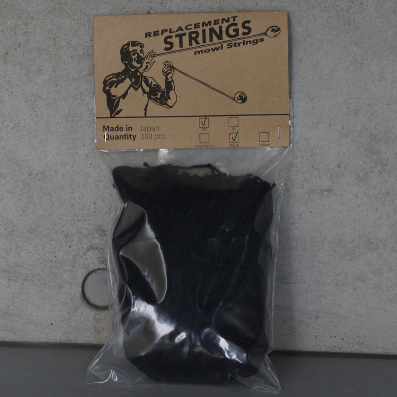mowl String / Black / 100pcs