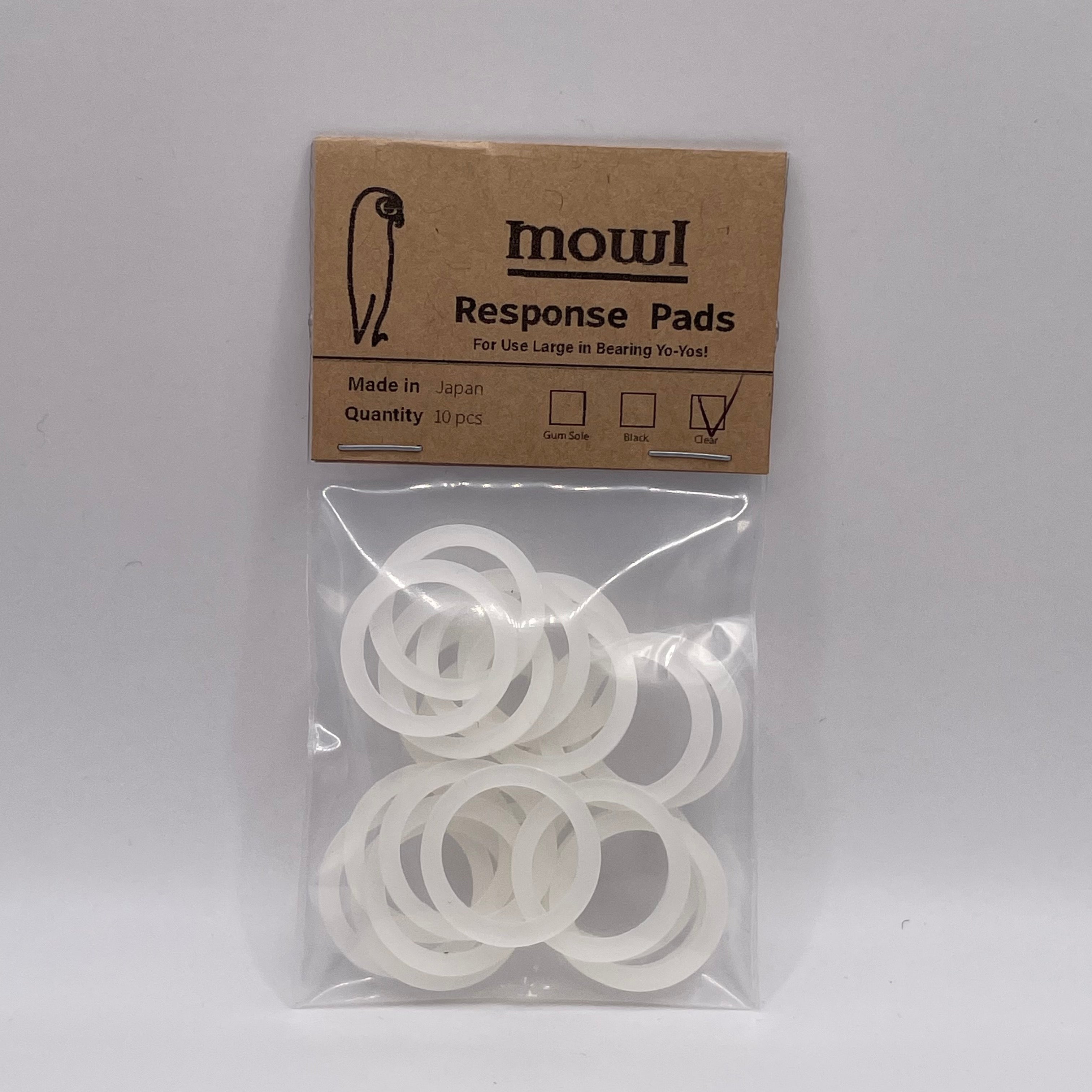 mowl Response Pad / Clear / Hard 20 pcs
